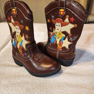 Boy's Disney Pixar Toy Story Western Boots- Toddler Size 6